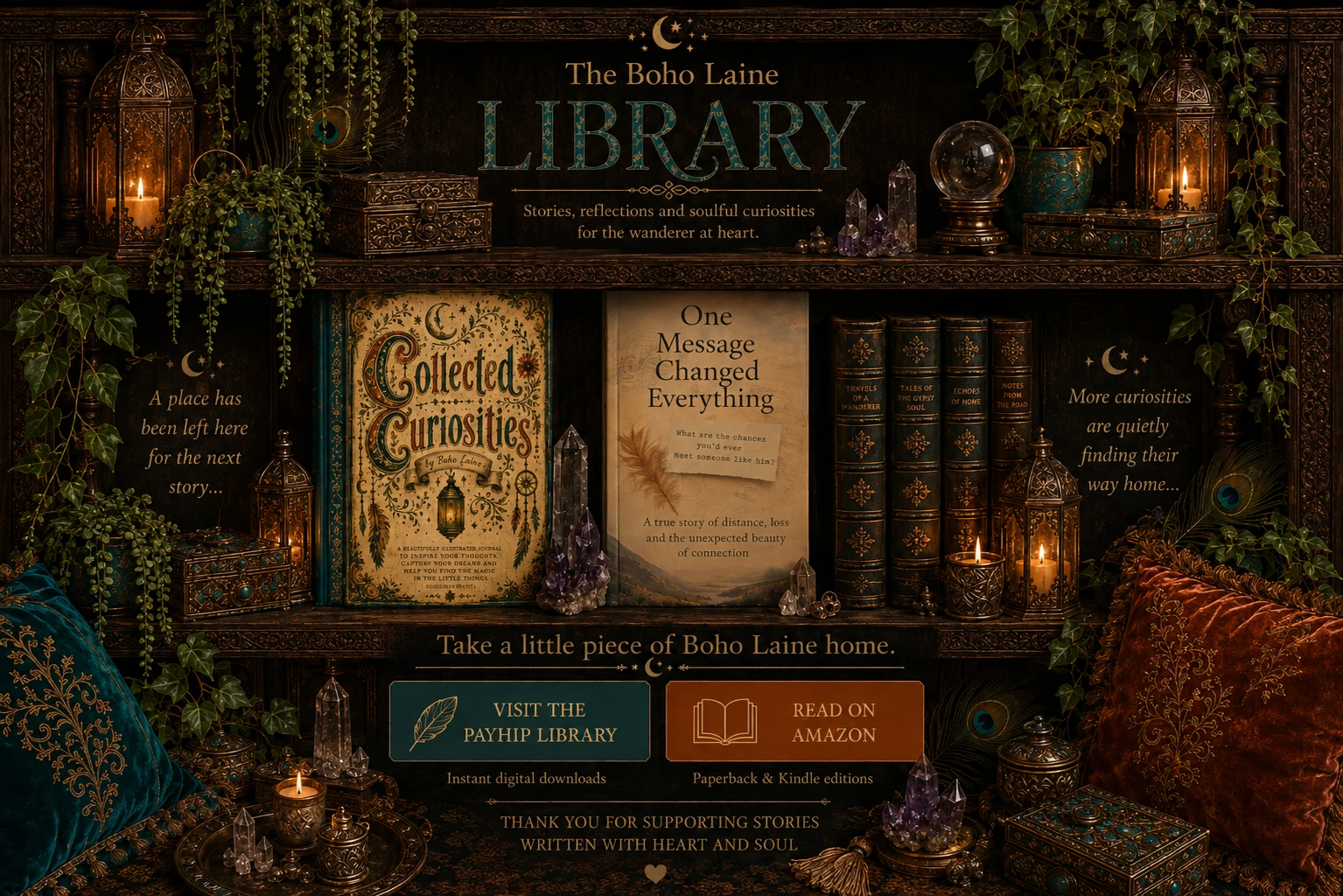 Boho Laine Library
